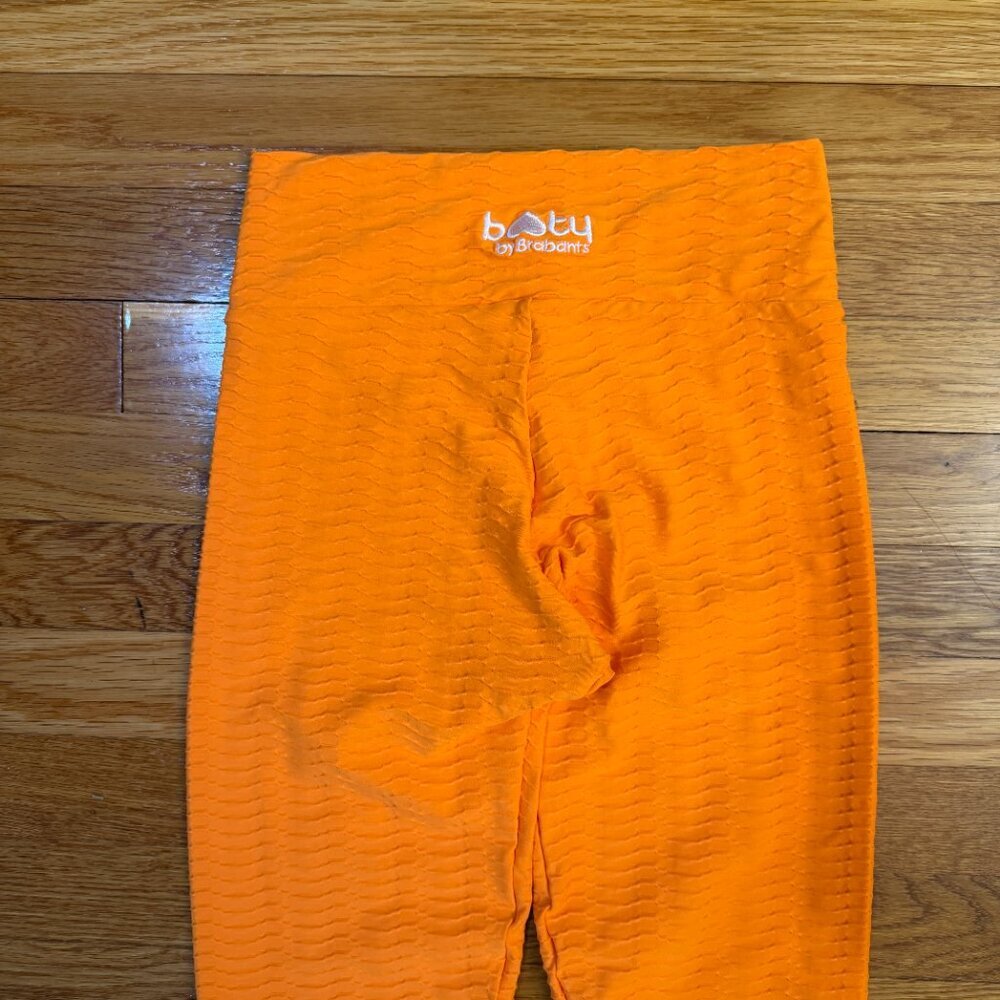 Booty By Brabants Croco Skin Seamless Leggings in Orange - One Size - Picture 7 of 7